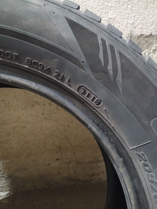 Продавам зимни гуми 16"