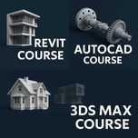 3D Max, Revit, AutoCad bo‘yicha sifatli kurslar!