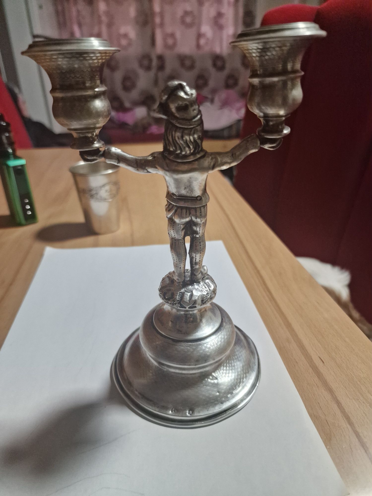 Sfeṣnic argint superb ani 1865