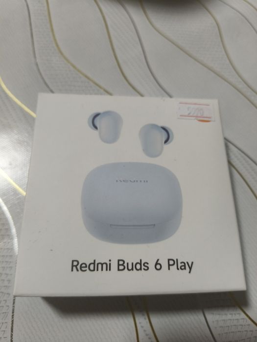 Новые наушники Xiaomi Redmi Buds 6 Play (Blue)