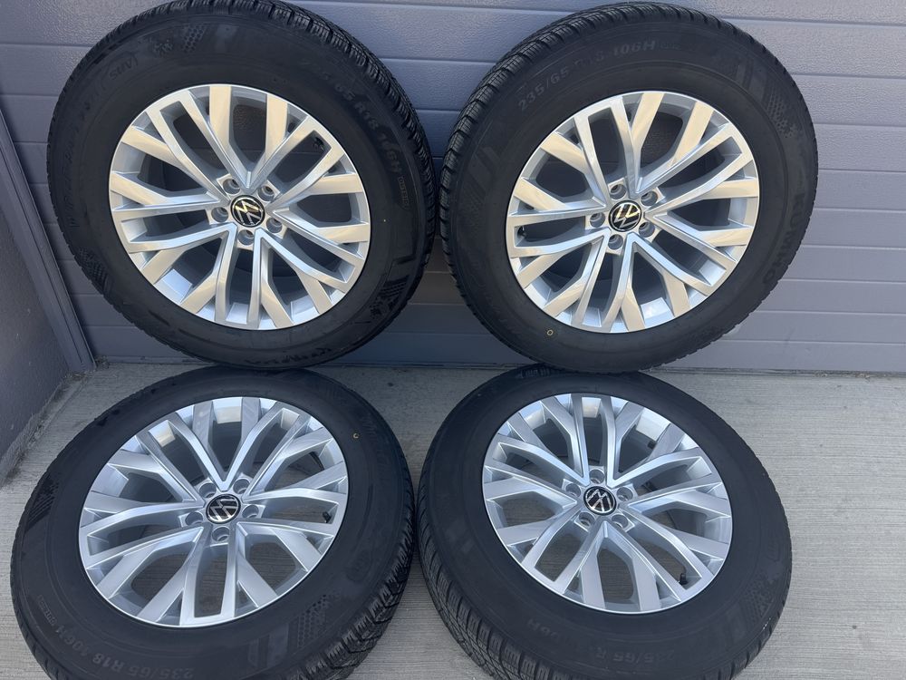Jante Originale VW Touareg III R18 echipate cu iarna ca noi