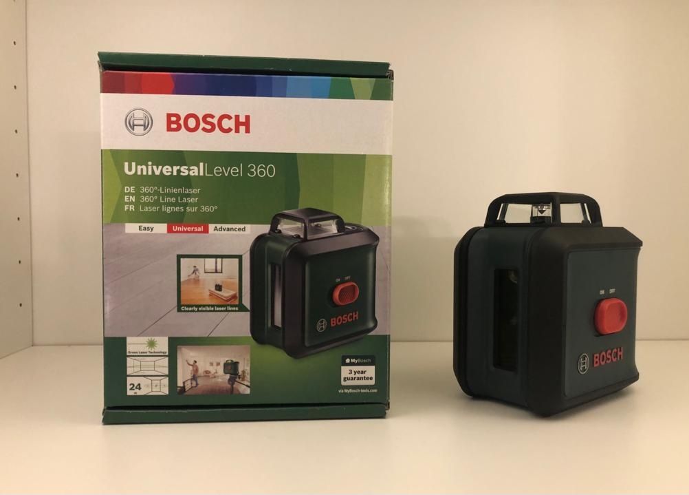 Nivela Laser Bosch universal level 360 laser Verde