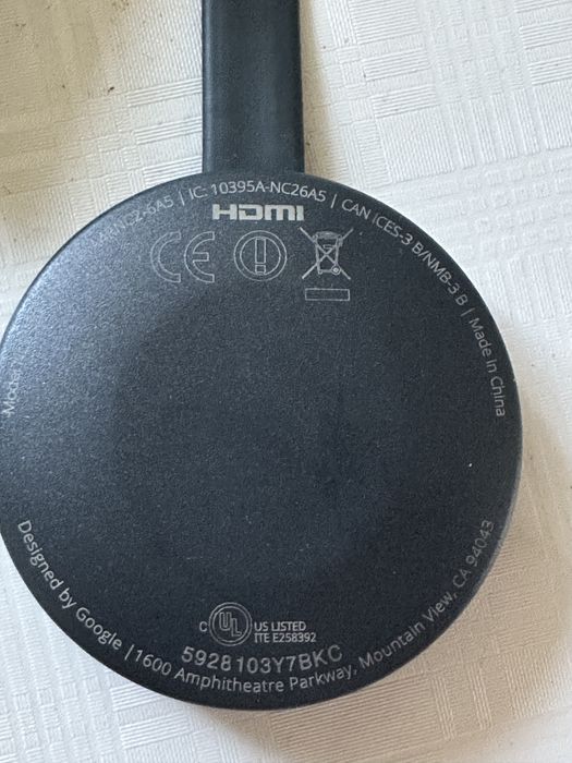 Google chromecast NC2-6A5