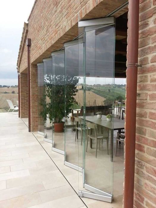 Balustrada de sticla securizata