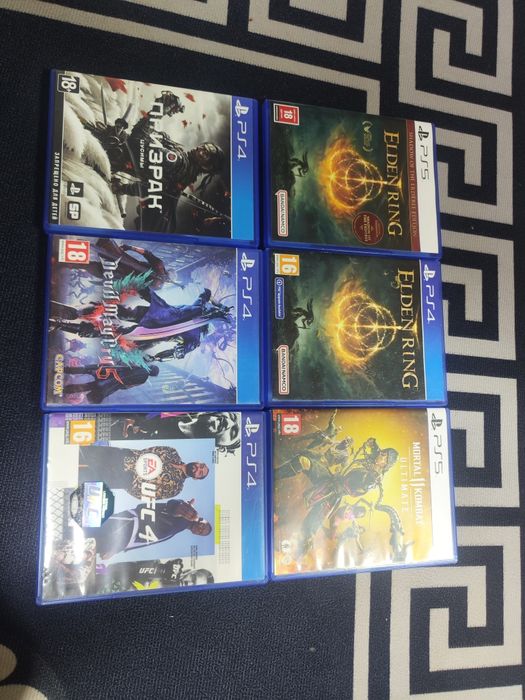 Игры для ps4, ps5 на дисках
