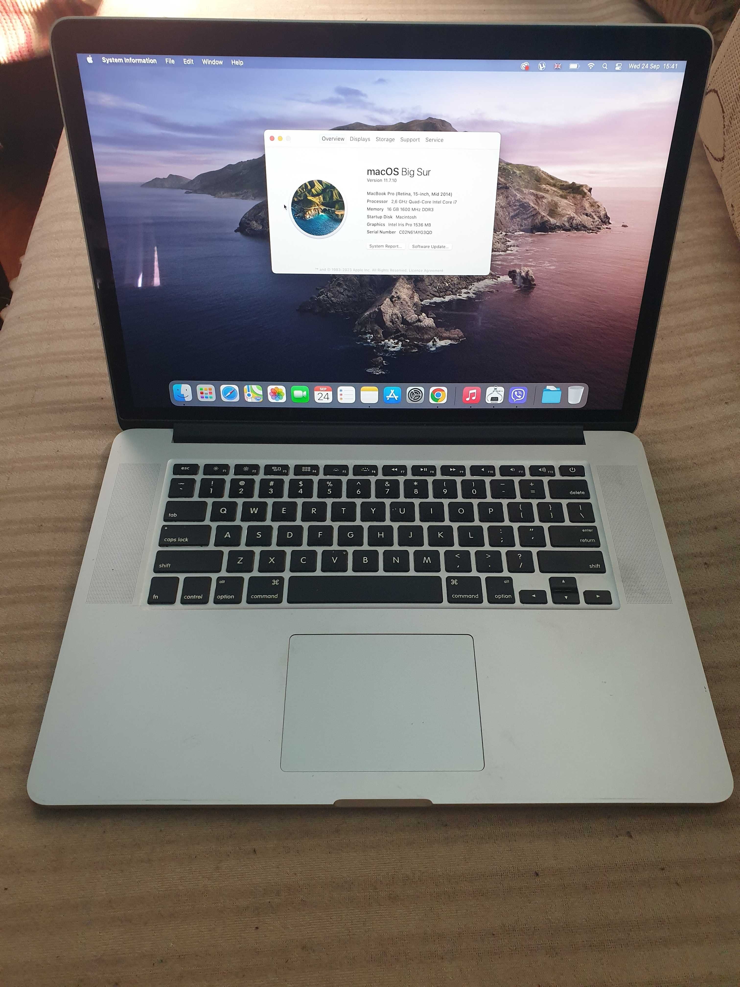 MacBook Pro  A1398