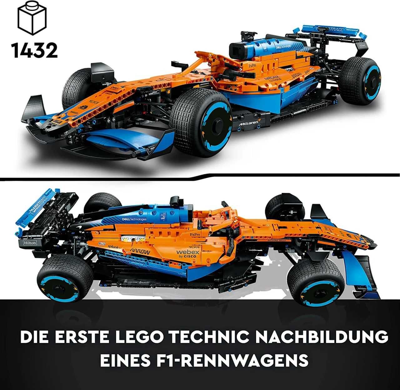 Конструктор LEGO 42141 Technic McLaren Formula 1 Racing Car! Новый !