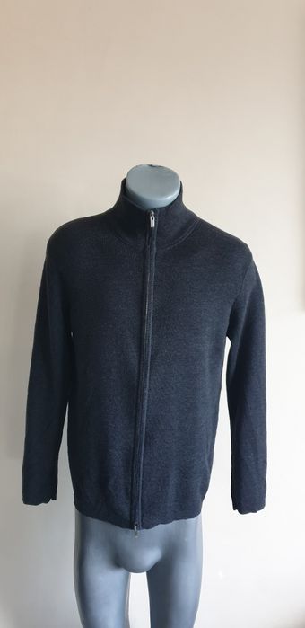 Hugo Boss HUGO Merino Wool Cardigan Knitted Full Zip 50 /L ОРИГИНАЛ!