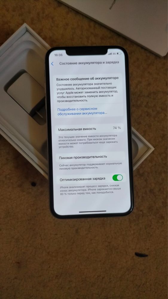 iPhone XS 256gb white