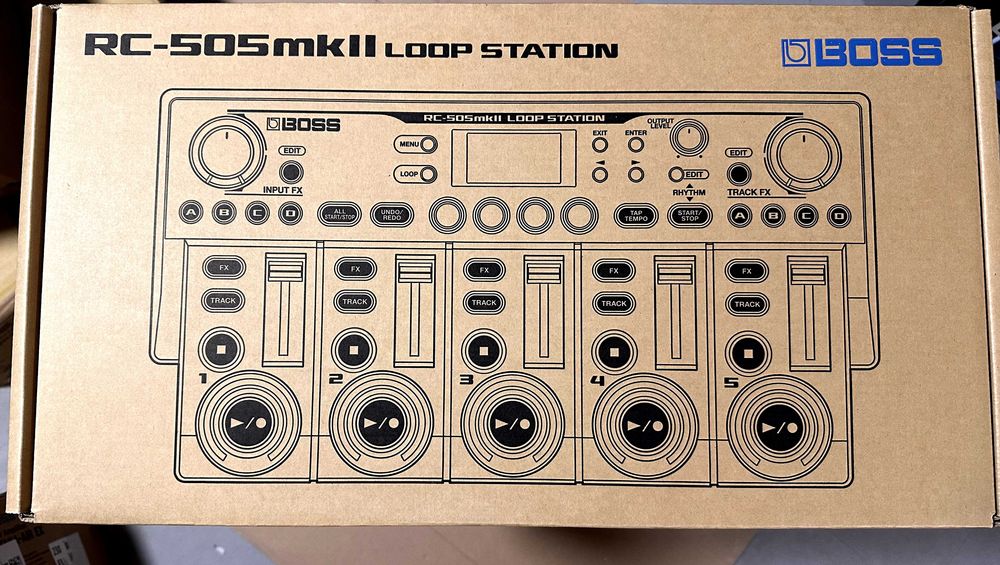 Procesor de voce Boss RC-505 MKII nou