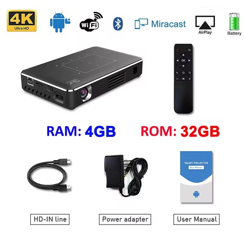 Projector Sotiladi — Salange DLNA P10 (zaryadka bilan ishlaydi 3 soat)