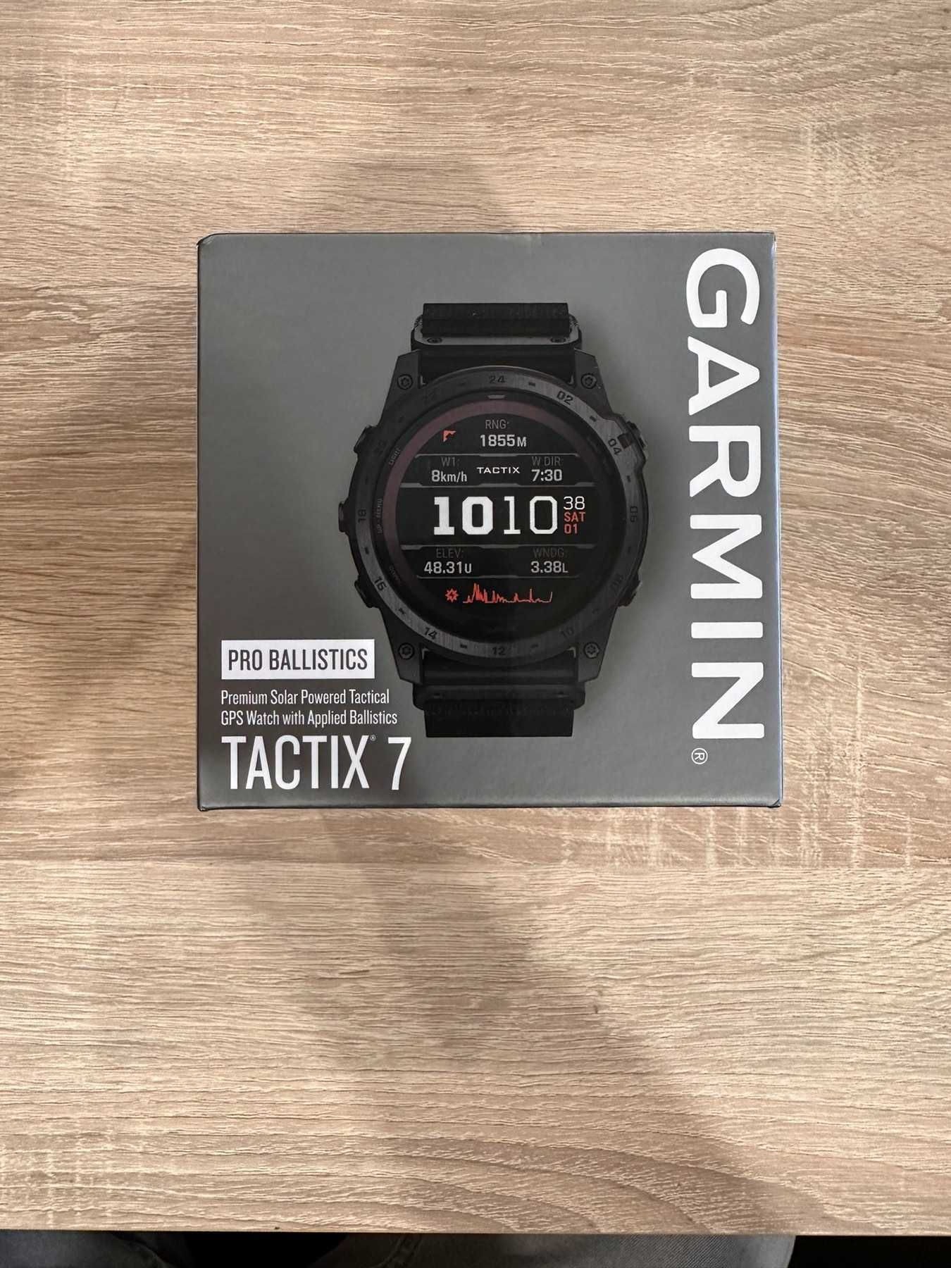 Смарт часовник GARMIN Tactix 7 - Pro Ballistics Edition