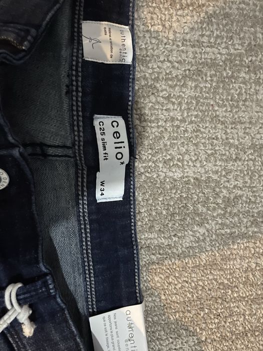 blugi celio albastri