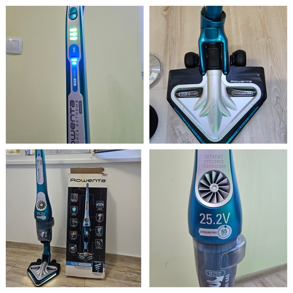 Вертикална Прахосмукачка rowenta air force extreme vision pro RH8872WO