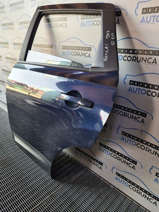 Usa Stanga Spate Nissan Qashqai Facelift 2010 - 2013 SUV 4 Usi ALBASTRU BW9 (983) ZGÂRIATA