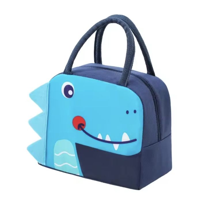 Детска термо чанта синьо динозавърче НОВА