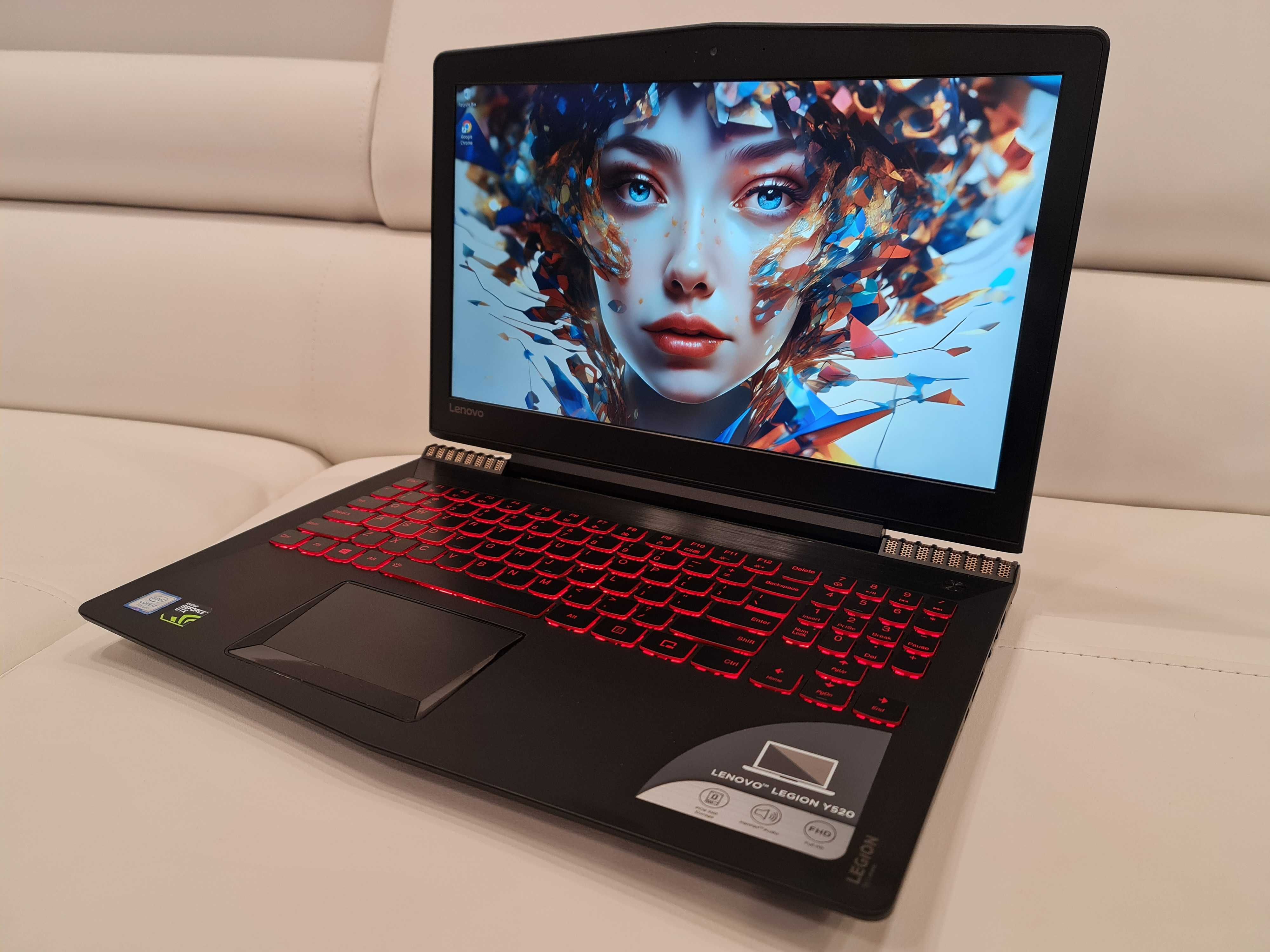Laptop gaming nou lenovo legion, intel core i7-  video 6 gb nvidia