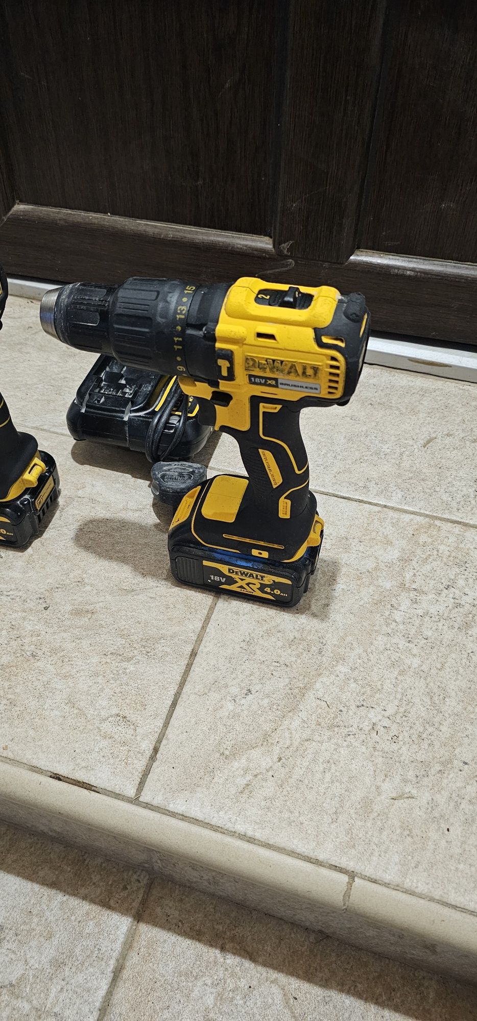 set filetante dewalt model brushless