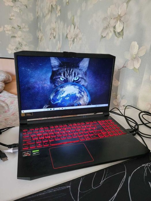 Игровой ноутбук Acer, Ryzen 5 4600H, GeForce GTX 1650 Ti ОБМЕН