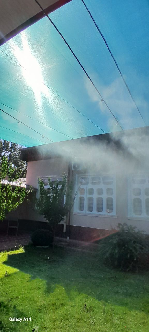 Quyoshdan himoya qiluvchi setka ustanovka qilamiz
