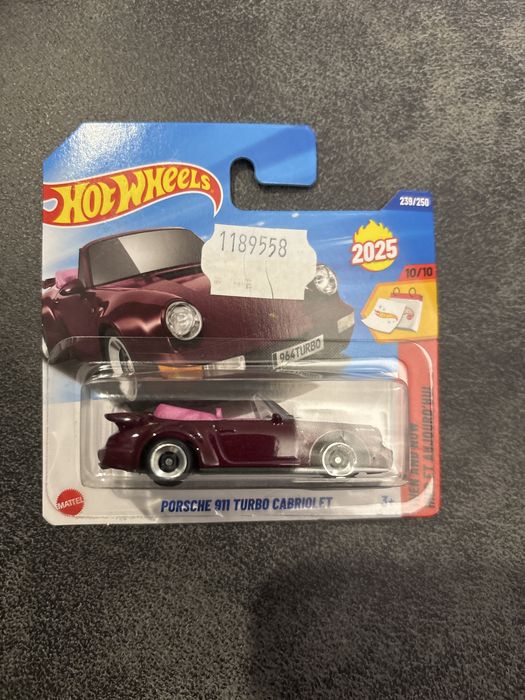 Hot wheels Porsche 911 turbo cabriolet