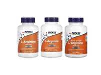 NOW Foods L-Arginine L-аргинин 500 мг, 700 мг и 1000 мг