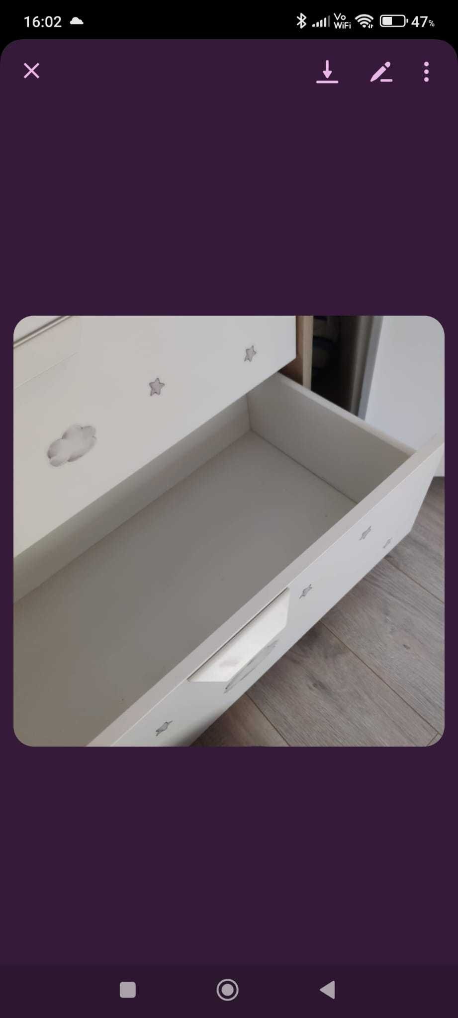 Mobilă cameră bebeluș Ikea