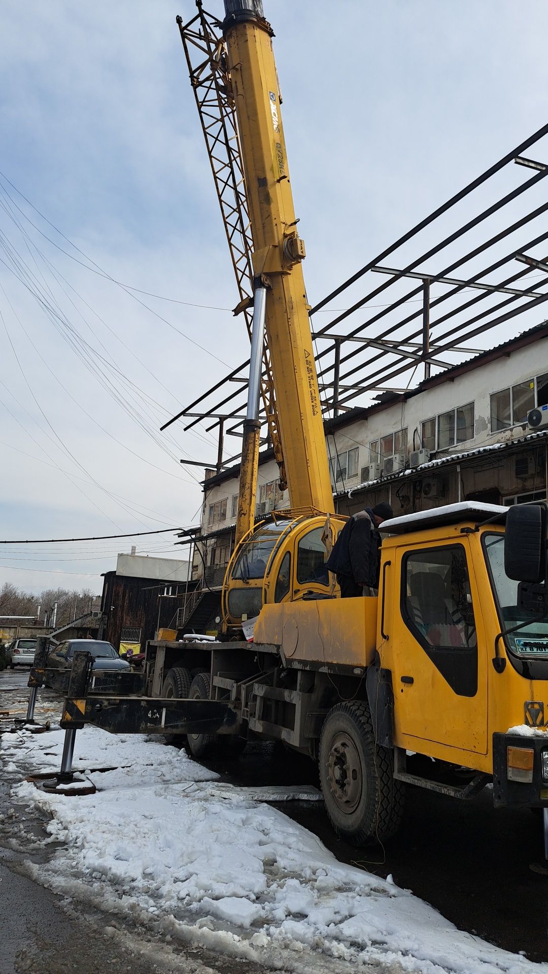 Услуги и аренда Автокрана в Алматы и области