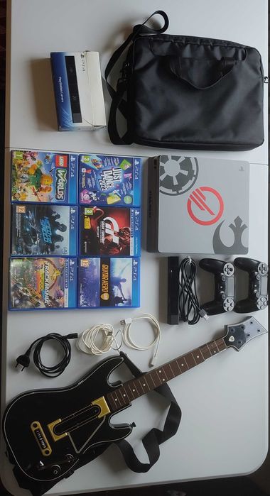 PlayStation 4 Star Wars Edition + 2 controllere + jocuri & accesorii