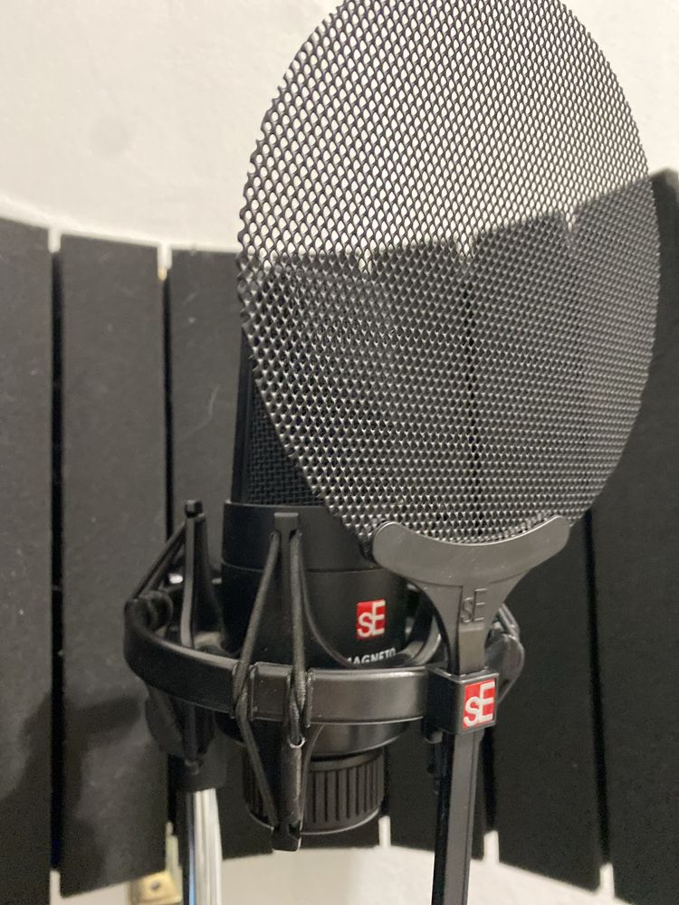 Microfon de studio Se Electronics Magneto + Ecran de difuzie