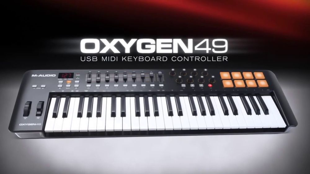 M-Audio Oxygen 49 MIDI-клавиатура. Оригинал.