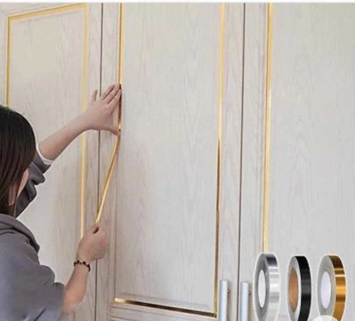 Nerjaveyka Tilla Alyumin profil latun molding, akril tilla samokleyka