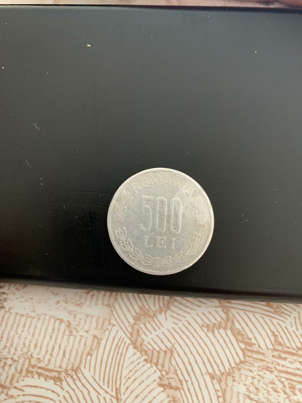 Vând Monedă Rară 500 de Lei Din 1999