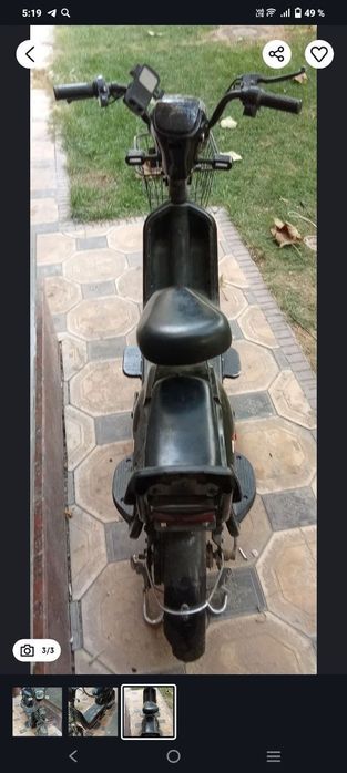 Продам скутер состояние хорошее но нет блок питания