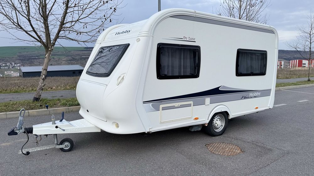 Rulota Hobby De Luxe 400 SFE, 2011, MOVER, Cort, Panou si Baterie