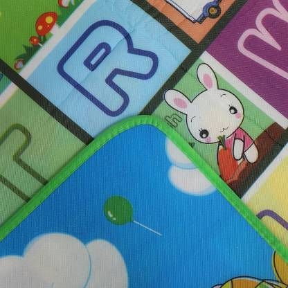 Двулицево интерактивно детско килимче за пълзене и игра