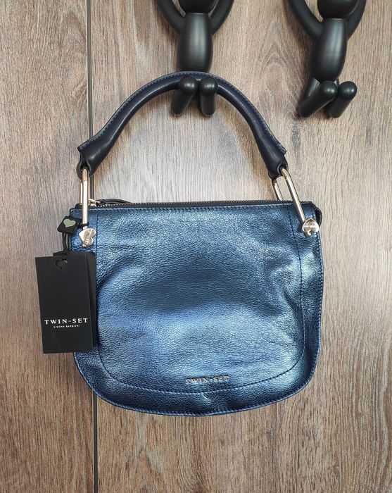 Twinset нова с етикет чанта от естествена кожа