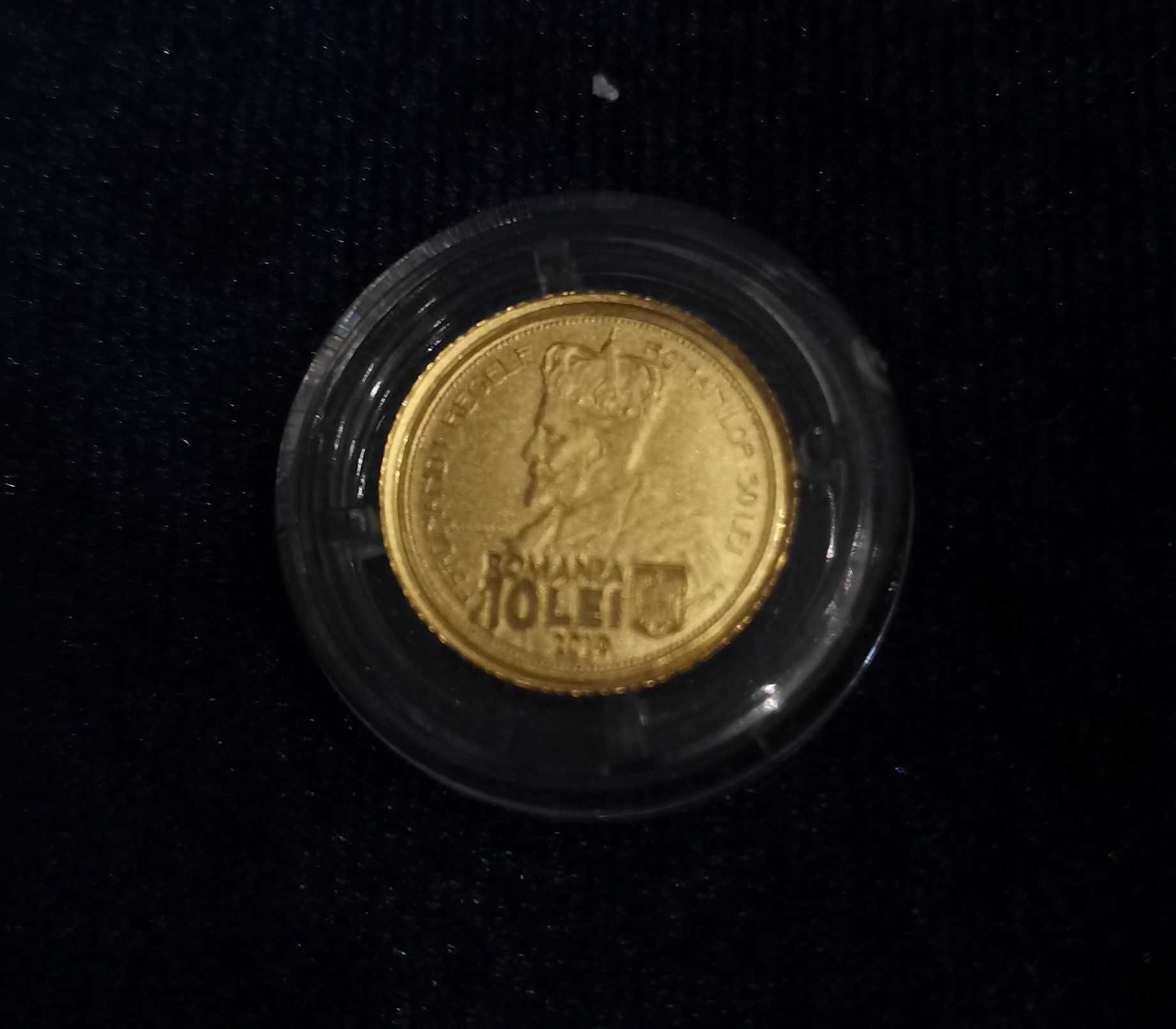 Moneda de aur  moneda de 10 lei cu milesimul 1922