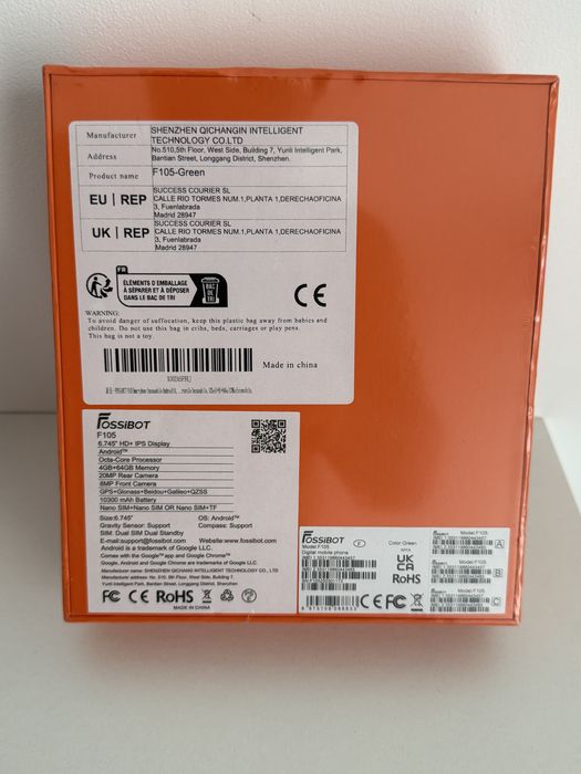 Telefon Fossibot F105 / NOU / Sigilat - Dual SIM