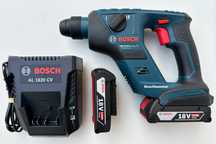 BOSCH GBH 18 V-Li Compact - Акумулаторен перфоратор перфектен!