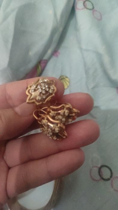 Продам золотое колье,браслет,комплект.