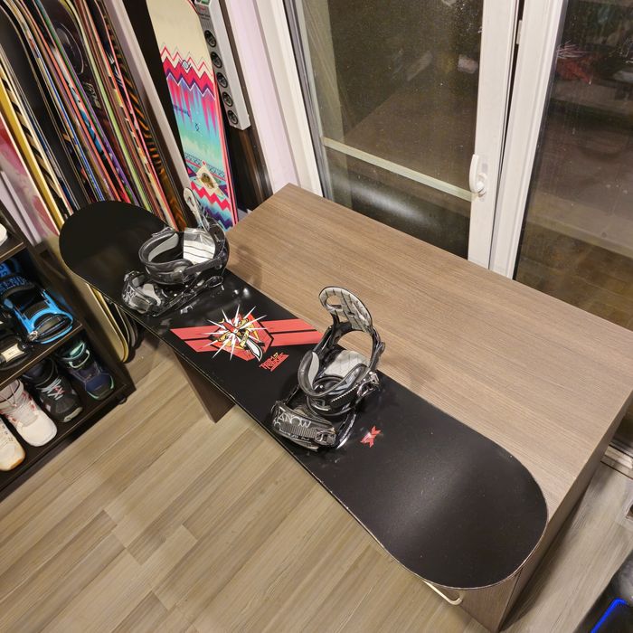 Placa Snowboard Nitro Team Series 159W cu Legaturi K2 L