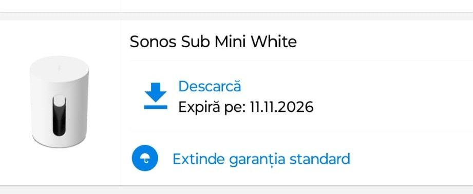 Vând   Sub mini sonos