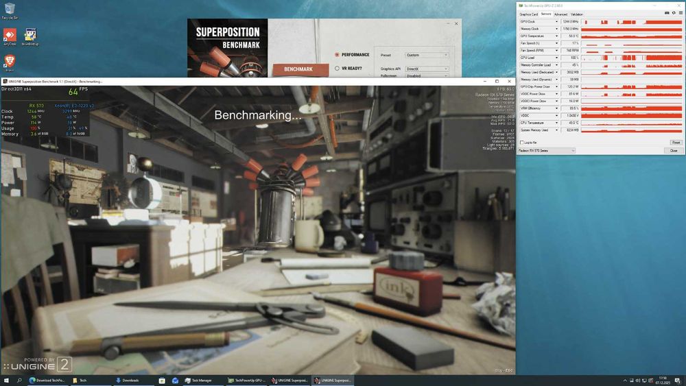 PC Gaming Xeon E3-1220 v3 & RX570/8GB