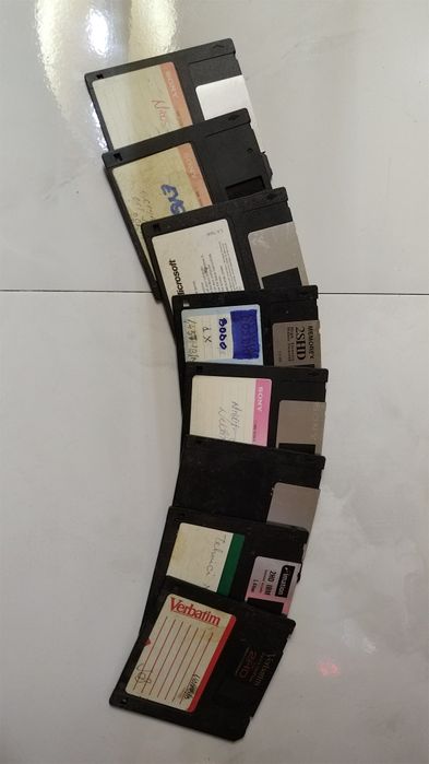 Set lot 8x Disckete Diskette 3.5 sony Verbatim etc