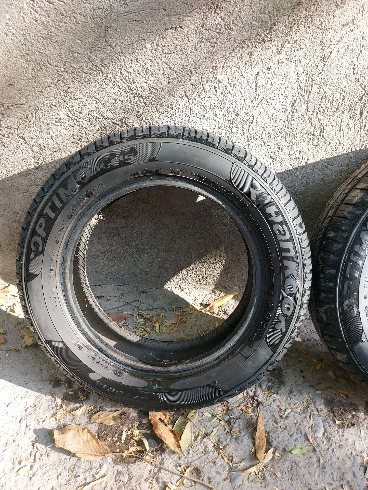 БУ Шины HANKOOK 155/70 R14 77T сняли от Равон R2 1 комплект