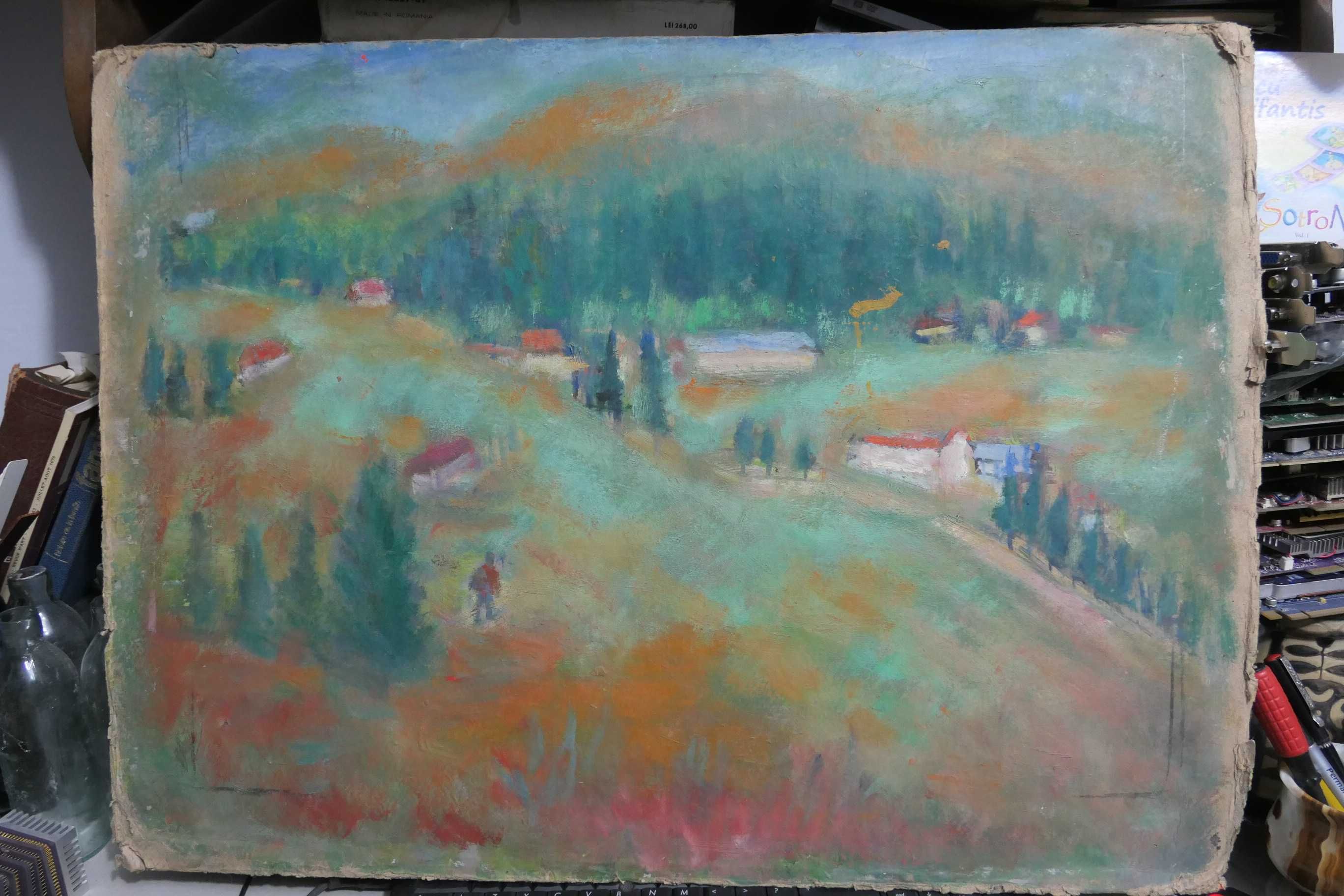 Pictura Tablouri Tantzi Demetriade Stefan (1908-1995) Lipscani Peisaje