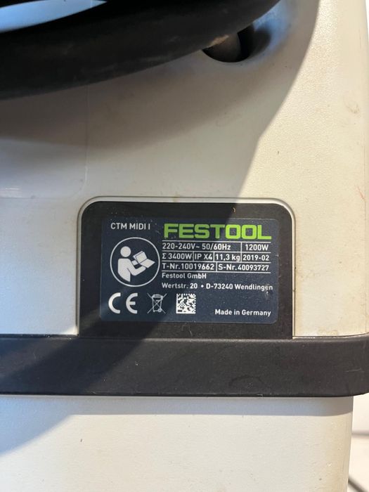 Aspirator umed-uscat Festool CTM Midi 1 1200w