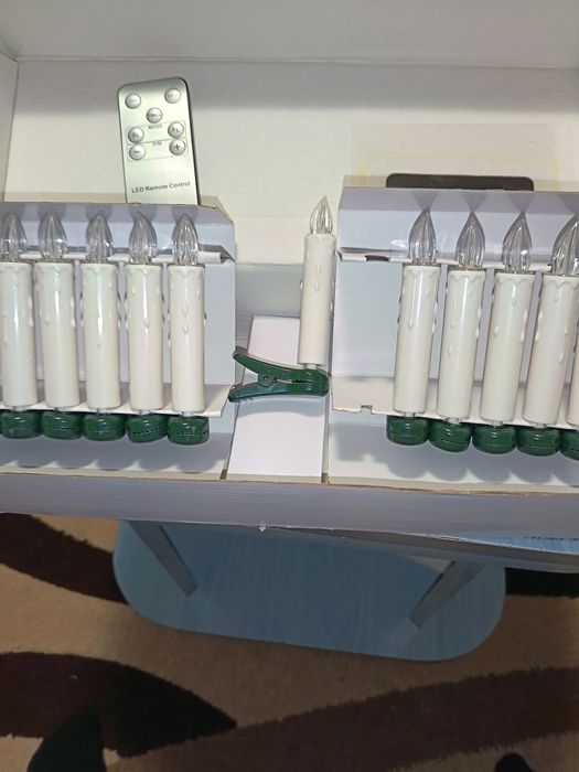 Instalație led tip lumânare