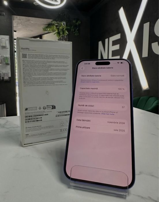 Iphone 16 plus Blue Albastru 128 gb